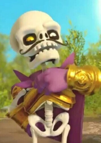 Count Moneybone (JP Dub) in Skylanders: Defenders of Skylands: Swap Force Arc