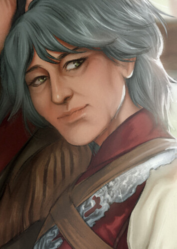 Emmeline Hallowleaf in Final Fantasy XVI x Baldur's Gate III