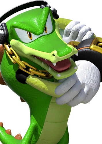 Vector The Crocodile in The Adventures Of Sonic And Friends