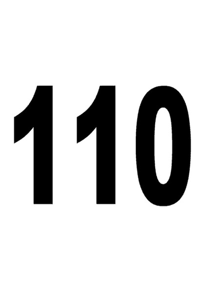 110 (Number)