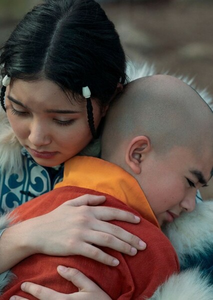 Aang and Katara photo