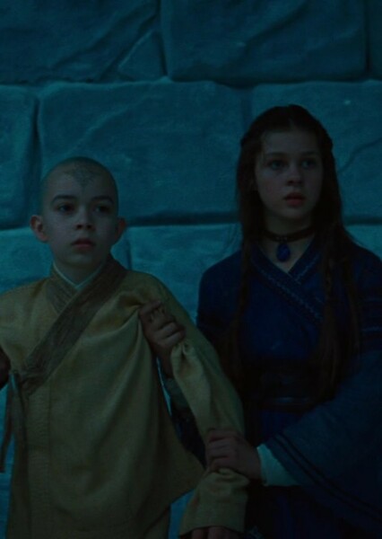 Aang and Katara photo