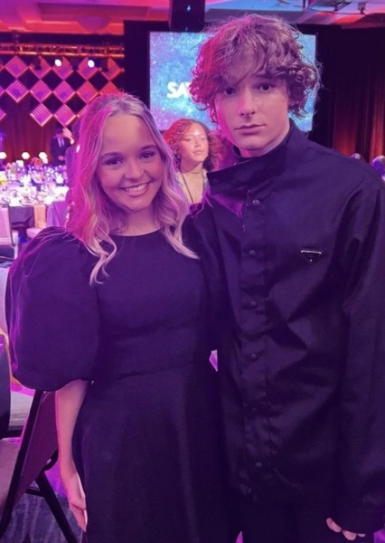 Abby James Witherspoon and Mason Thames