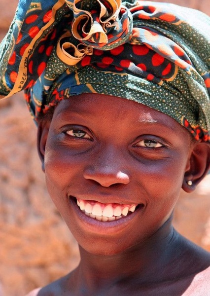 African Girl Smile