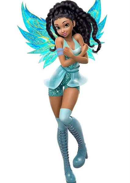 Aisha (Winx Club) as Turquoise in Sorting fictional characters by color