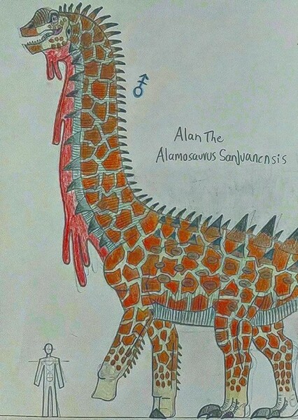Alan the Alamosaurus photo
