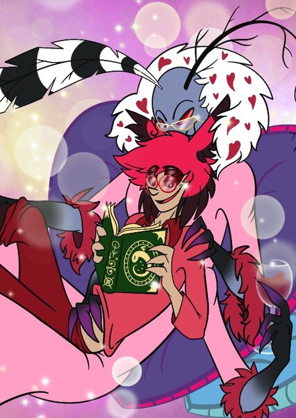 Alastor and Valentino photo