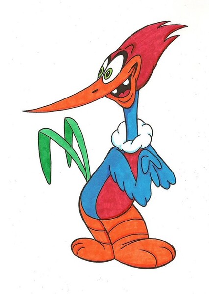 Alex Lovy Woody Woodpecker photo