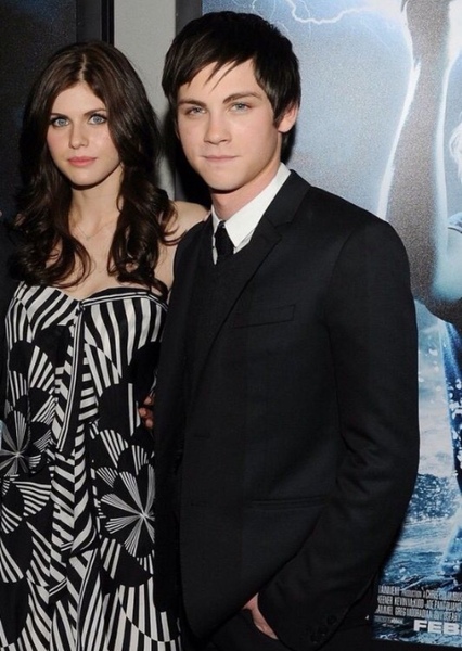 Alexandria Daddario and Logan Lerman photo