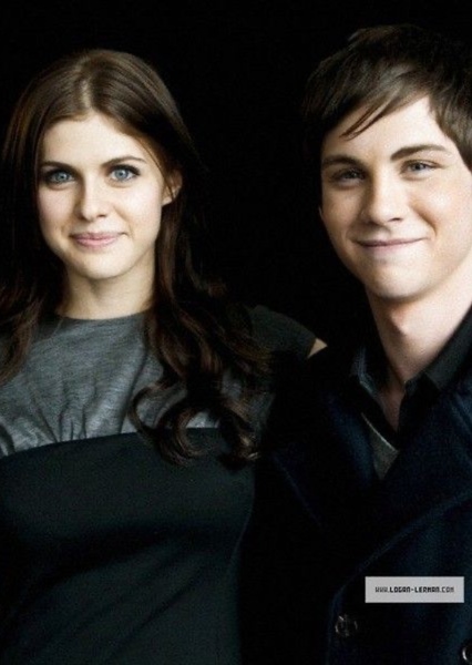 Alexandria Daddario and Logan Lerman photo