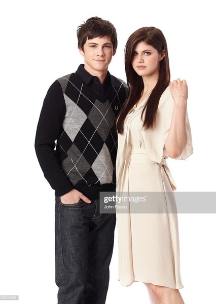 Alexandria Daddario and Logan Lerman photo
