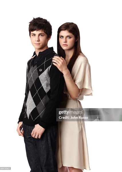 Alexandria Daddario and Logan Lerman photo