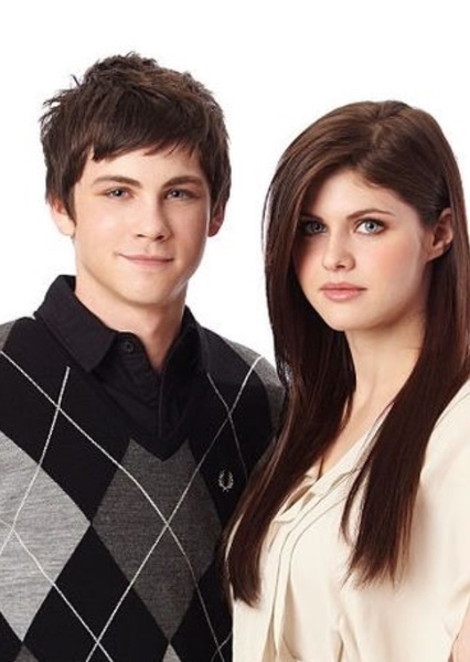 Alexandria Daddario and Logan Lerman photo