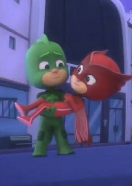 Amaya(owlette)and Greg(Gecko) photo