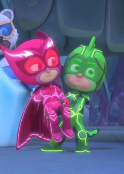 Amaya(owlette)and Greg(Gecko) photo