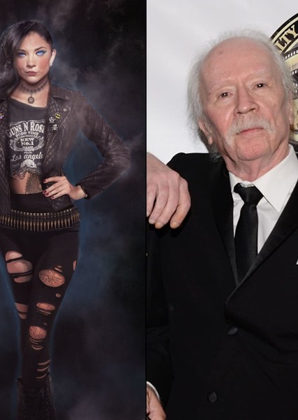 Amity Lee and John Carpenter photo