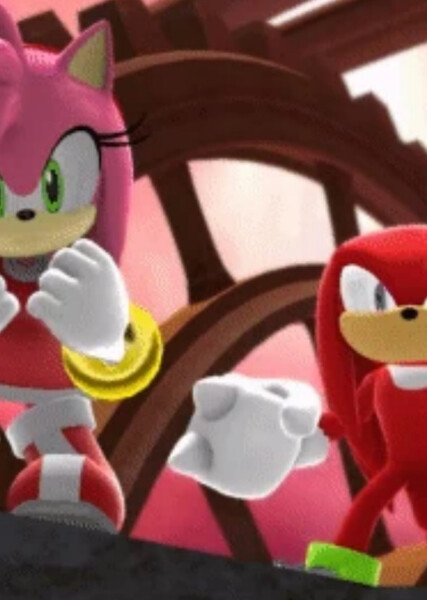 Amy and Knuckles photo