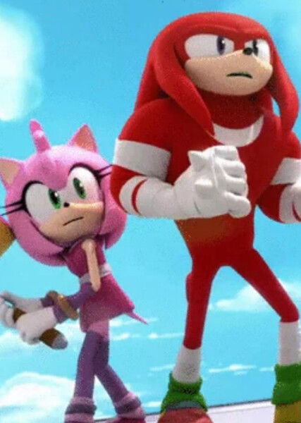 Amy and Knuckles photo