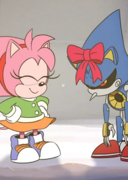 Amy and Metal Sonic
