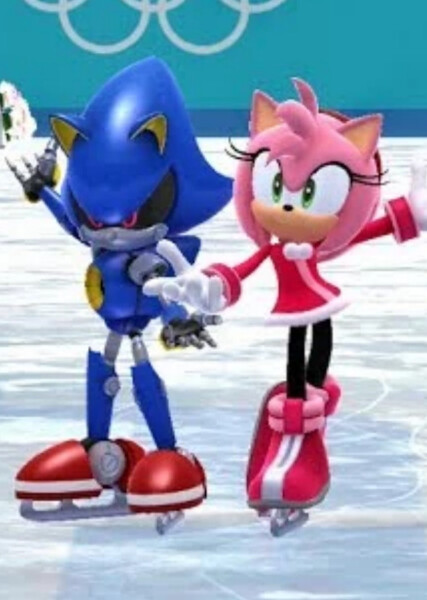 Amy and Metal Sonic photo