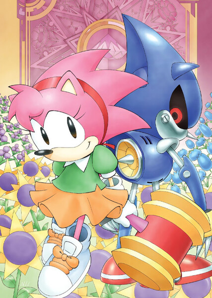 Amy and Metal Sonic photo