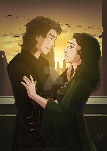 Anakin and Padme photo
