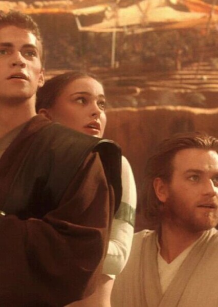 Anakin, Obi-Wan, and Padmé photo