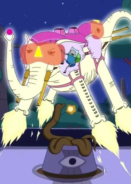 Ancient Psychic Tandem War Elephant