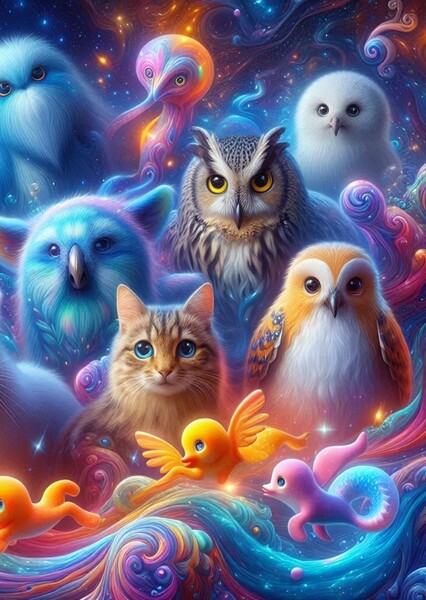 Animal people photo