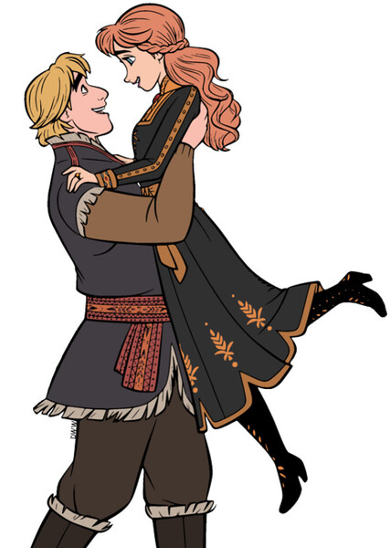 Anna and Kristoff photo