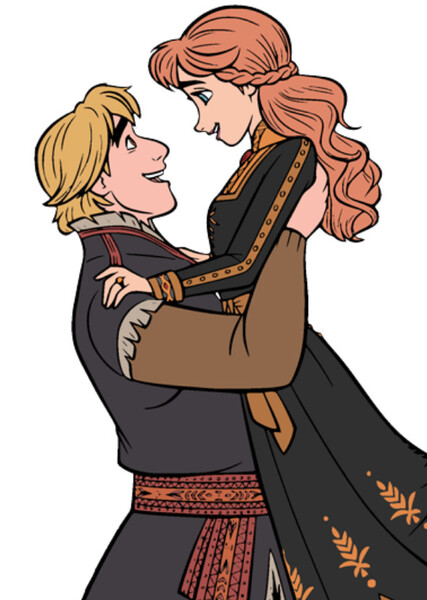 Anna and Kristoff photo