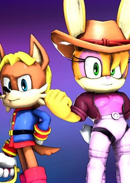 Antoine and Bunnie photo