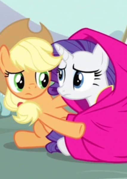 Applejack and Rarity