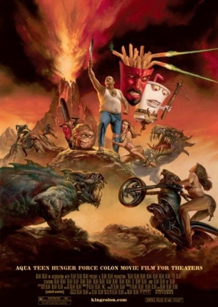 Aqua Teen Hunger Force Colon Movie Film for Theaters