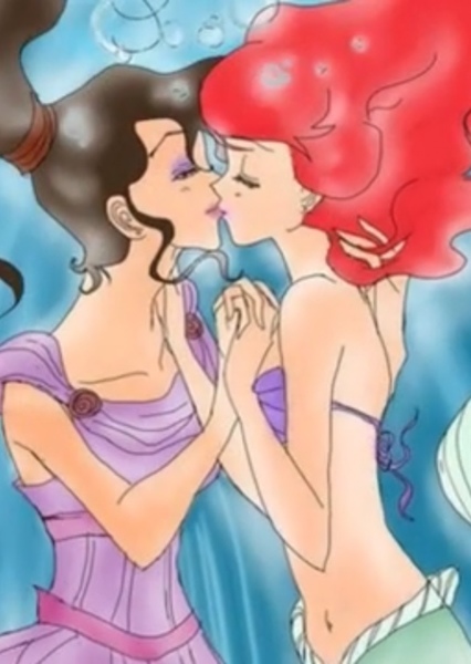 Ariel and Megara photo