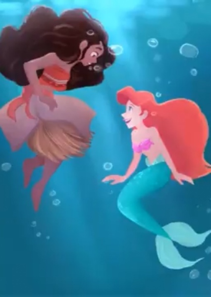 Ariel and Moana photo