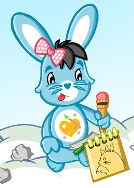 Art Heart Bunny