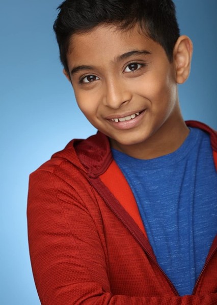 Aryan Simhadri as Grover Underwood in Percy Jackson and the Olympians: The Lightning Thief