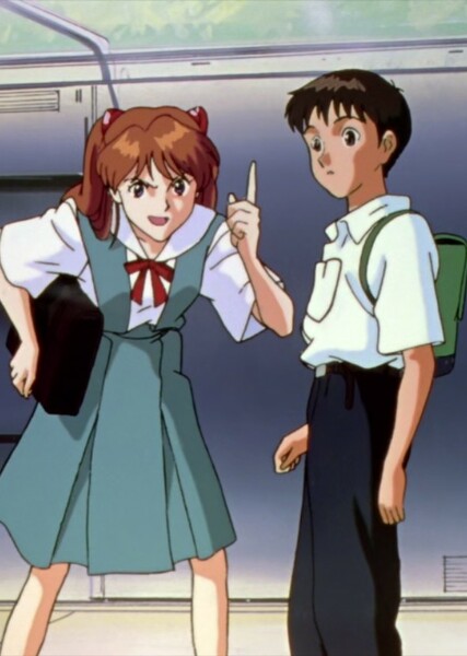 Asuka and Shinji photo