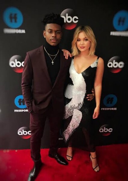 Aubrey Joseph and Olivia Holt