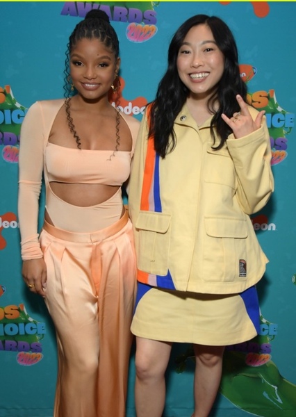 Awkwafina and Halle Bailey