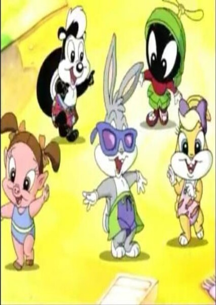 Baby Looney Tunes wear swimsuits before they go swimming