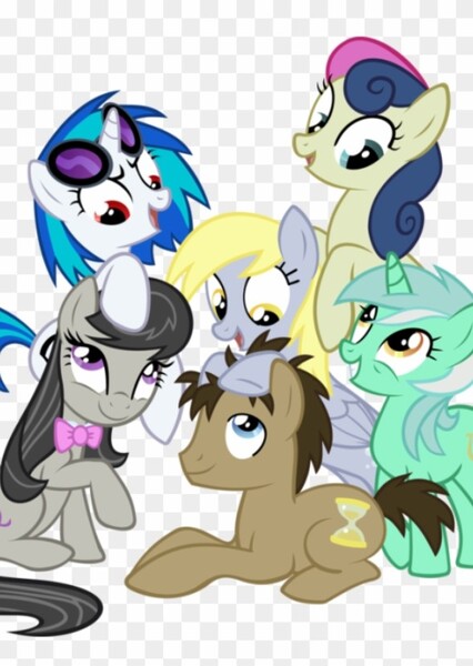 Background ponies