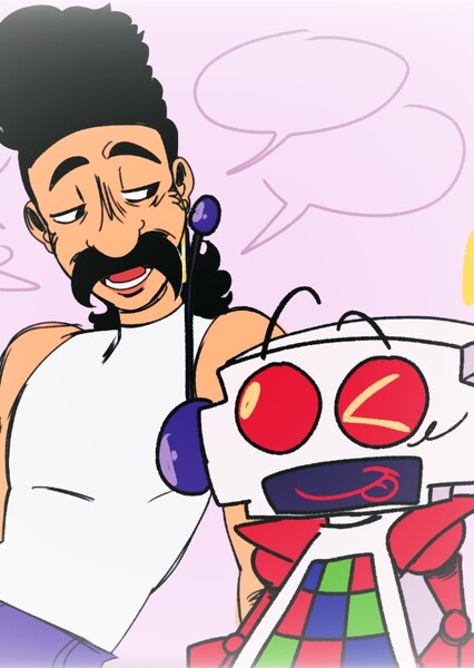 Balthazar Bratt and Clive The Robot photo