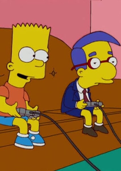 Bart Simpson and Milhouse Van Houten