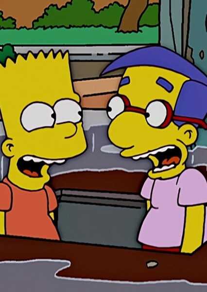 Bart Simpson and Milhouse Van Houten photo