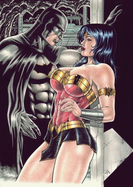 batman & wonder woman photo