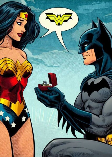 batman & wonder woman photo