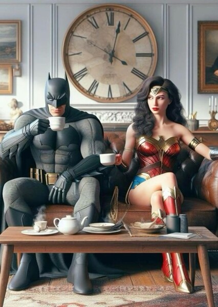 batman & wonder woman photo