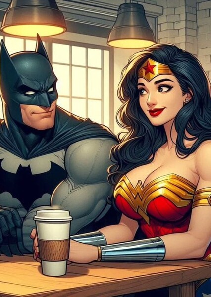 batman & wonder woman photo